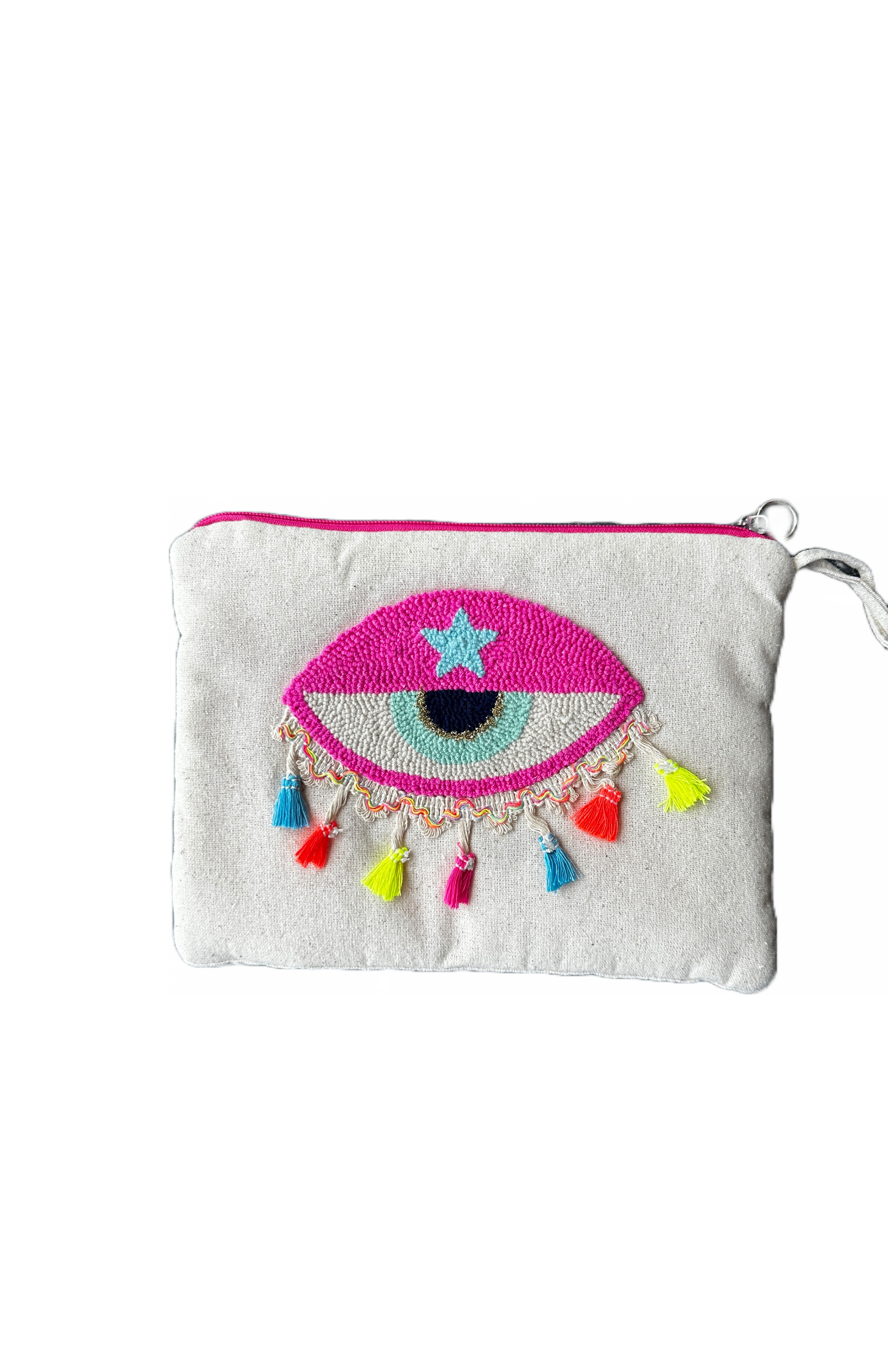 Eye Tassel Pouch