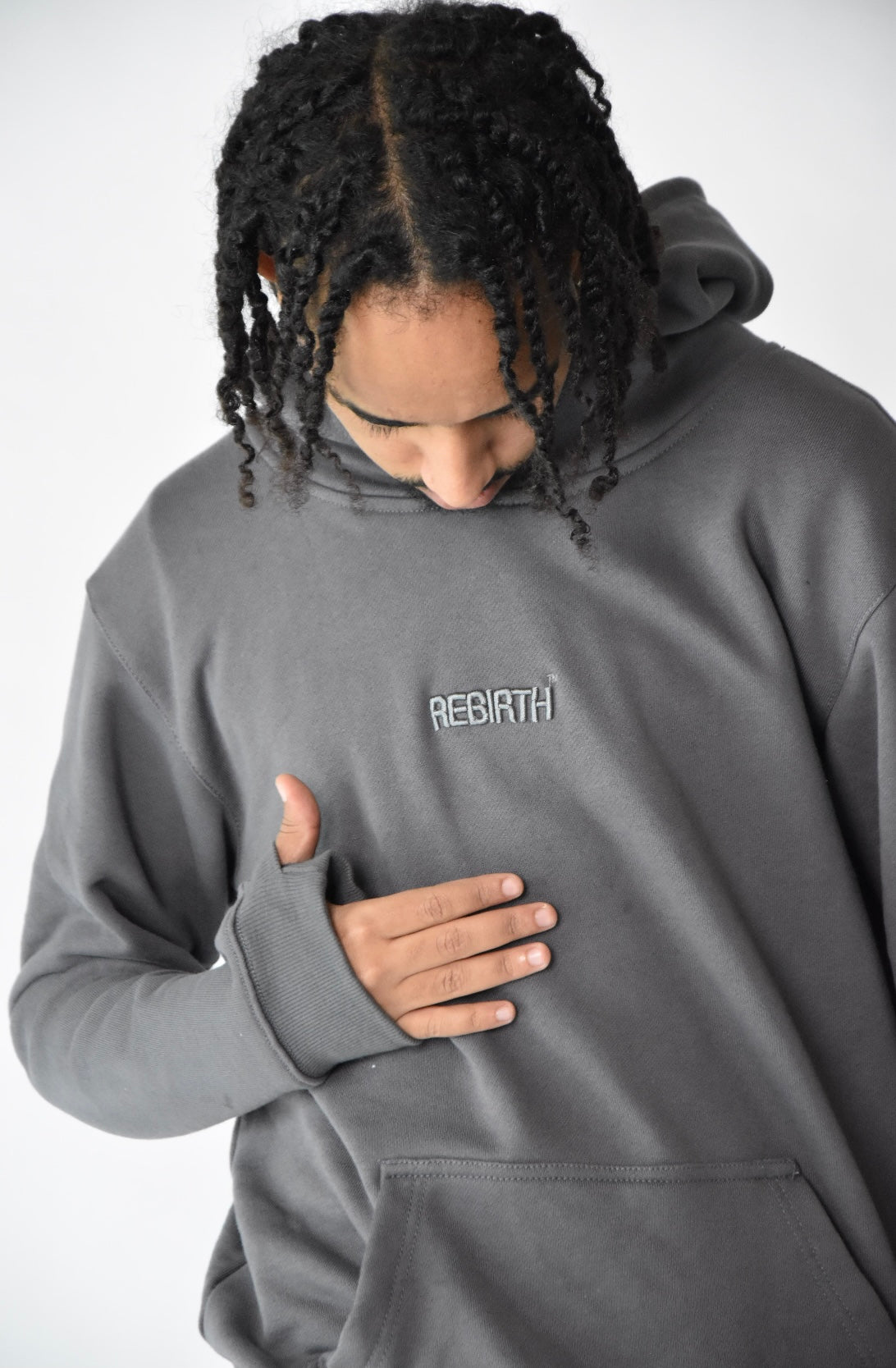 Mini Logo Hoodie Grey