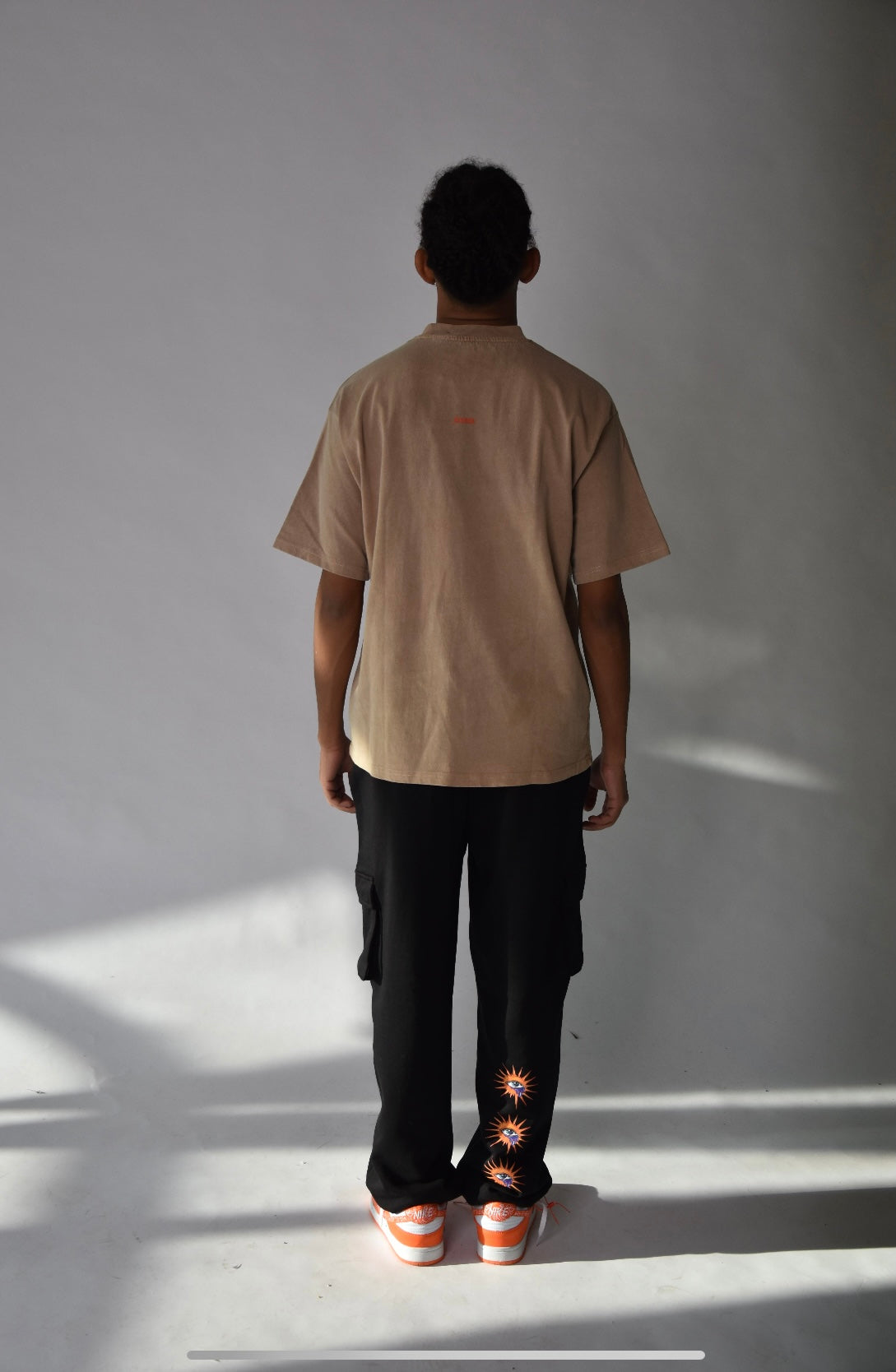 Mini Logo Tee camel & orange