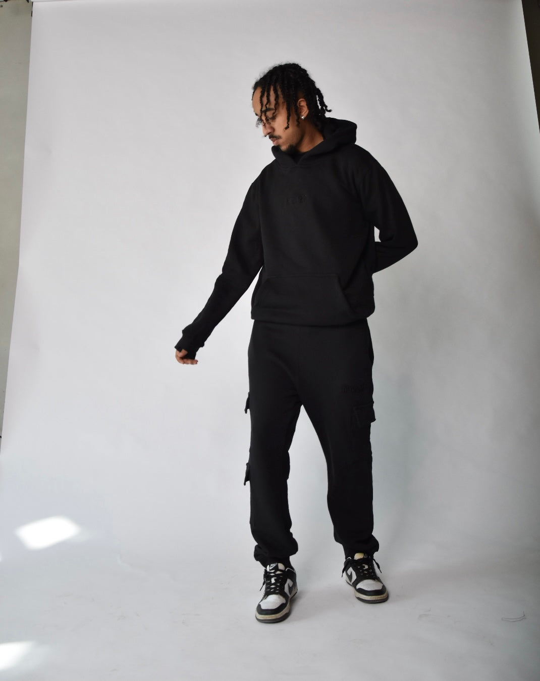 Mini Logo Sweats Black